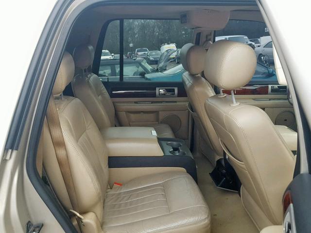 5LMFU27566LJ07467 - 2006 LINCOLN NAVIGATOR Qızıl foto 6