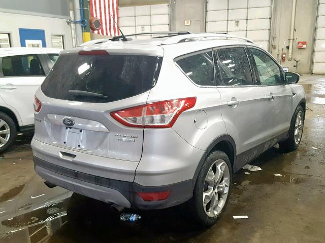 1FMCU0JX5EUB64496 - 2014 FORD ESCAPE TIT SILVER photo 4