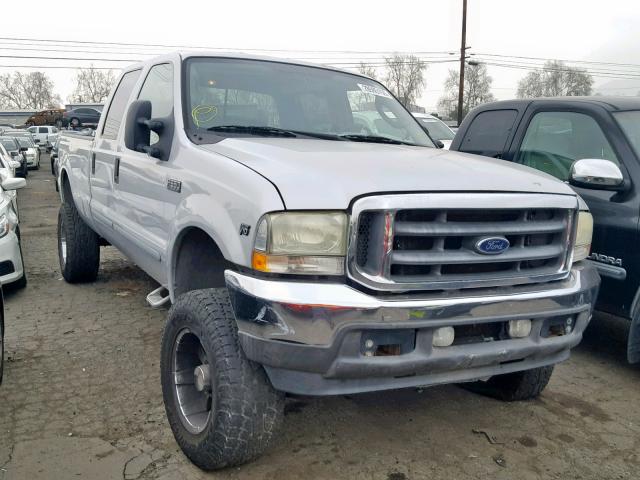 1FTSW30S64EB10618 - 2004 FORD F350 SRW S SILVER photo 1