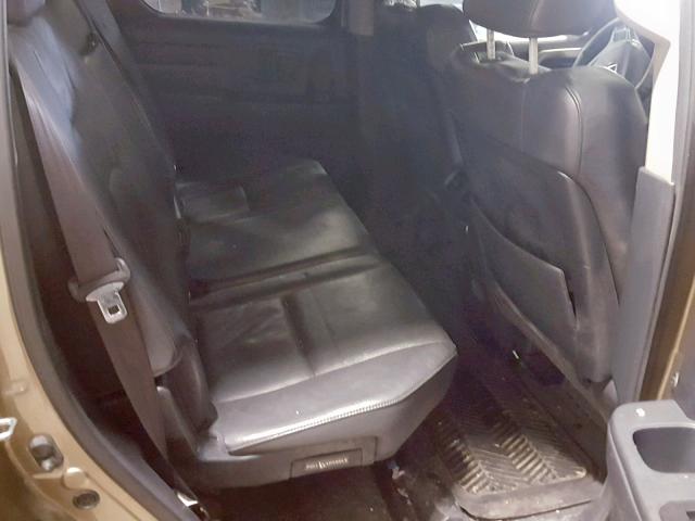 2HJYK16519H003385 - 2009 HONDA RIDGELINE GOLD photo 6