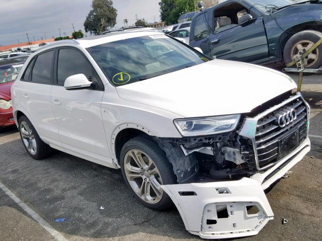 WA1BCCFS4JR019264 - 2018 AUDI Q3 PREMIUM WHITE photo 1