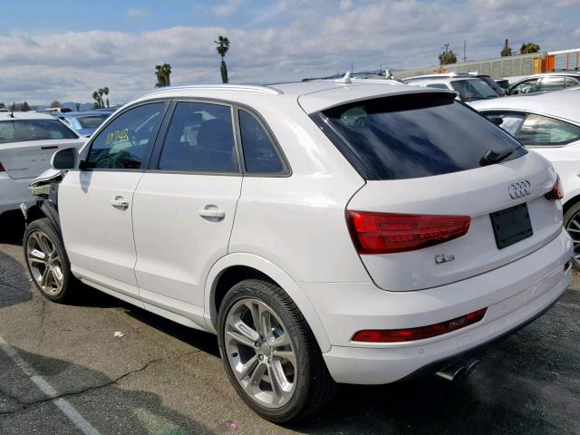 WA1BCCFS4JR019264 - 2018 AUDI Q3 PREMIUM WHITE photo 3