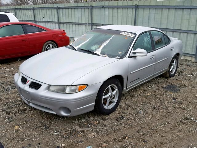 1G2WK52J52F159754 - 2002 PONTIAC GRAND PRIX SILVER photo 2