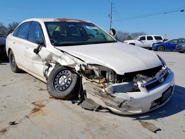 2G1WS551569392404 - 2006 CHEVROLET IMPALA POL WHITE photo 1