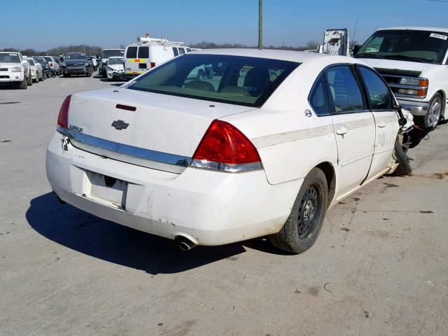 2G1WS551569392404 - 2006 CHEVROLET IMPALA POL WHITE photo 4