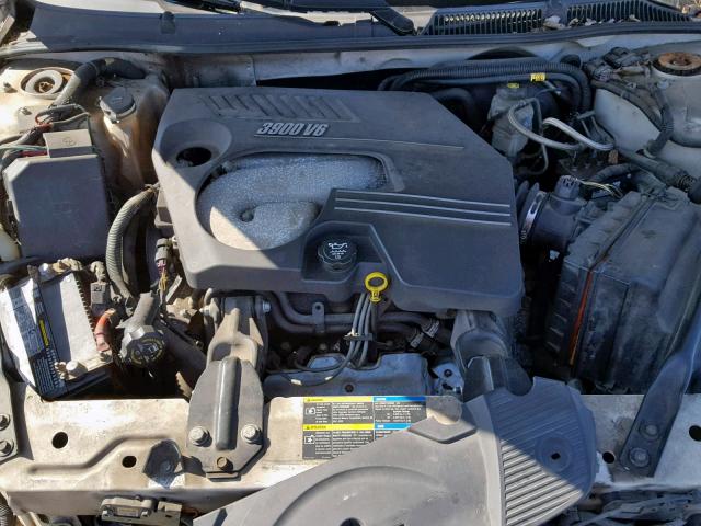 2G1WS551569392404 - 2006 CHEVROLET IMPALA POL WHITE photo 7