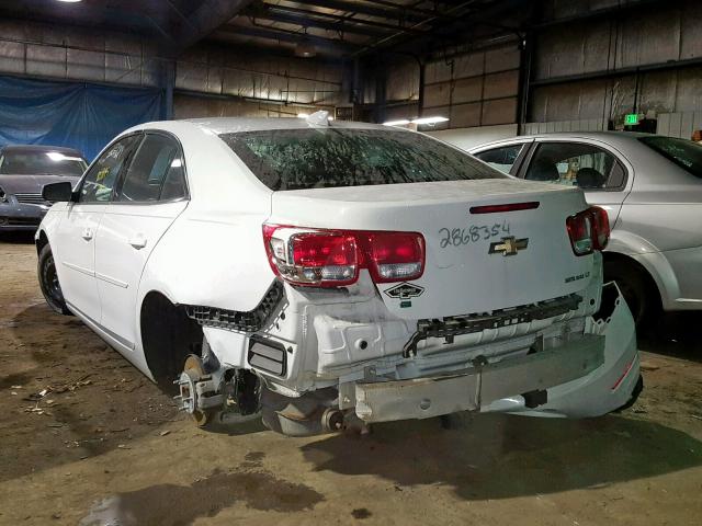 1G11C5SL1FF242374 - 2015 CHEVROLET MALIBU 1LT თეთრი ფოტო 3