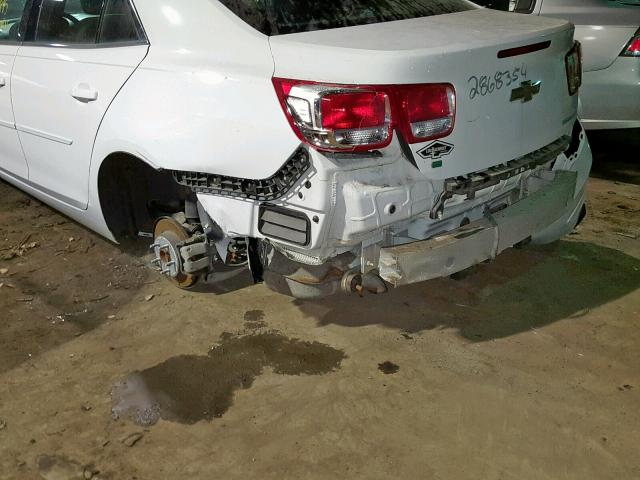 1G11C5SL1FF242374 - 2015 CHEVROLET MALIBU 1LT თეთრი ფოტო 9