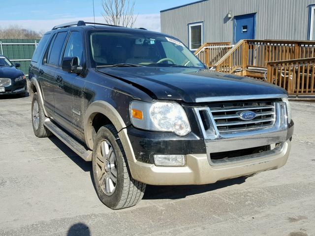 1FMEU74EX7UA83363 - 2007 FORD EXPLORER E BLACK photo 1