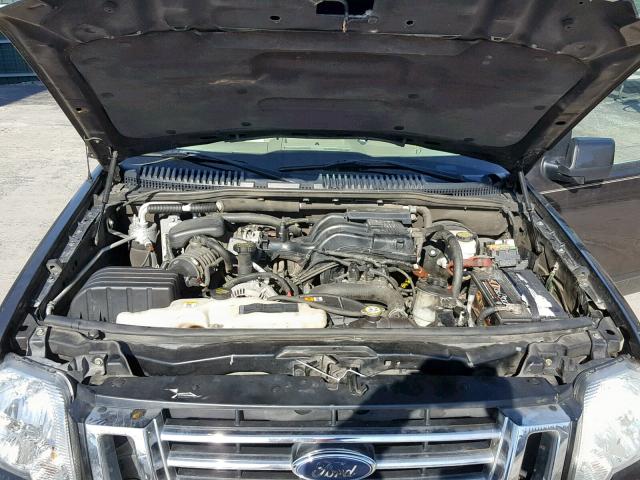 1FMEU74EX7UA83363 - 2007 FORD EXPLORER E BLACK photo 7