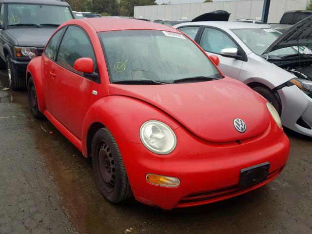 3VWBC21C0YM416933 - 2000 VOLKSWAGEN NEW BEETLE Qırmızı foto 1