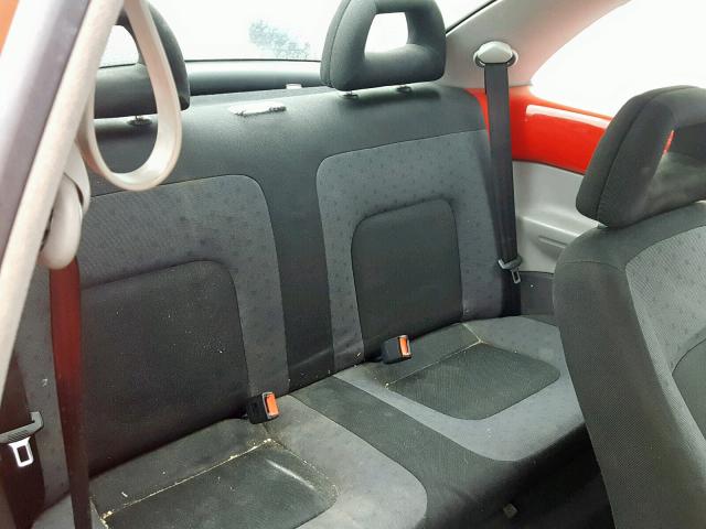 3VWBC21C0YM416933 - 2000 VOLKSWAGEN NEW BEETLE Qırmızı foto 6