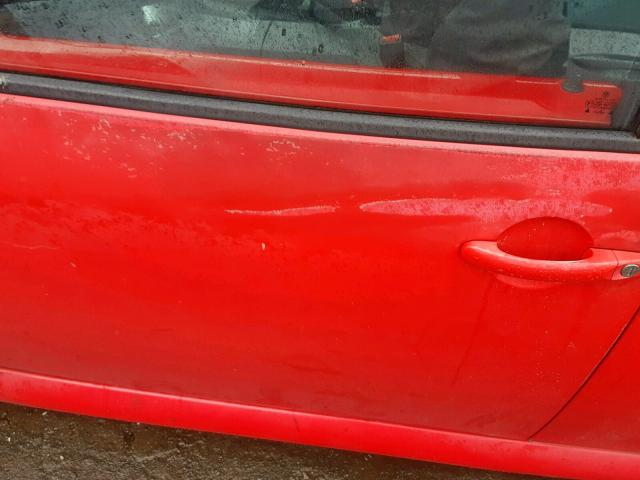 3VWBC21C0YM416933 - 2000 VOLKSWAGEN NEW BEETLE Qırmızı foto 9