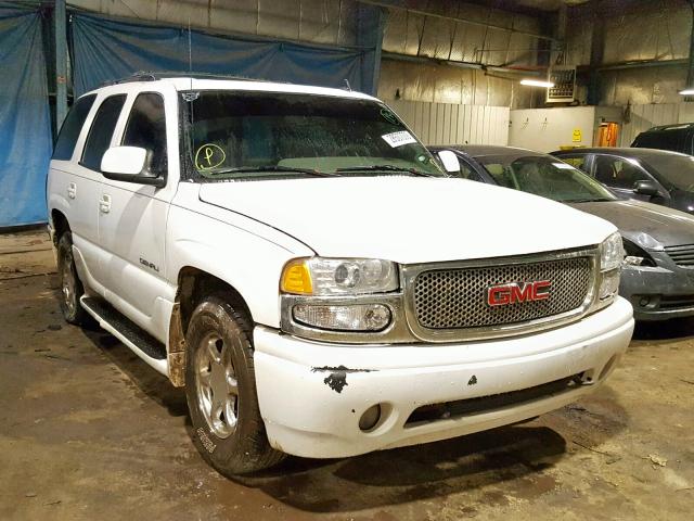 1GKEK63U46J154011 - 2006 GMC YUKON DENA WHITE photo 1