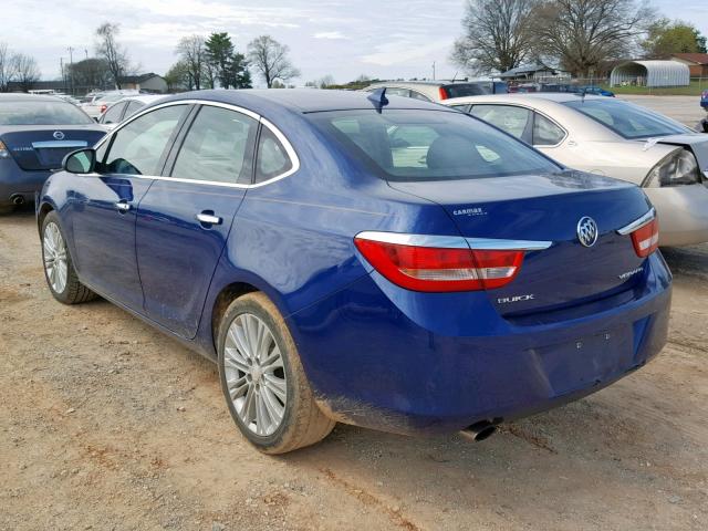 1G4PP5SK4D4229006 - 2013 BUICK VERANO BLUE photo 3