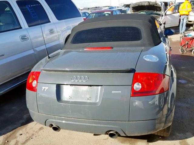 TRUUT28N211044930 - 2001 AUDI TT QUATTRO GRAY photo 6