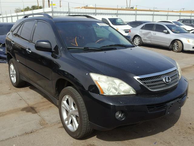 JTJHW31U282062484 - 2008 LEXUS RX 400H BLACK photo 1