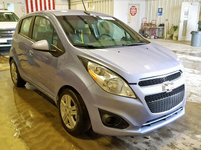 KL8CB6S98EC575211 - 2014 CHEVROLET SPARK LS PURPLE photo 1