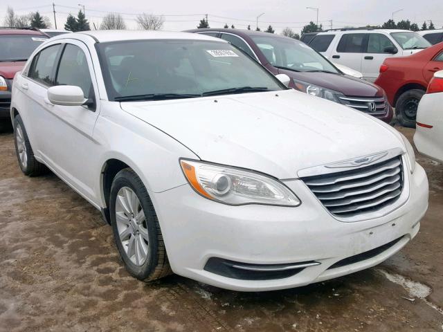 1C3CCBBBXCN303250 - 2012 CHRYSLER 200 TOURIN WHITE photo 1