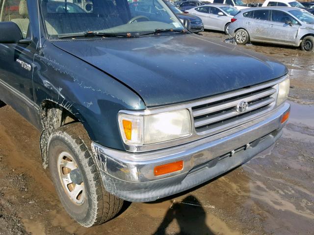 JT4VD22E5S0013280 - 1995 TOYOTA T100 XTRAC GREEN photo 9