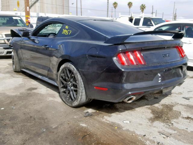 1FA6P8CFXH5235417 - 2017 FORD MUSTANG GT BLACK photo 3