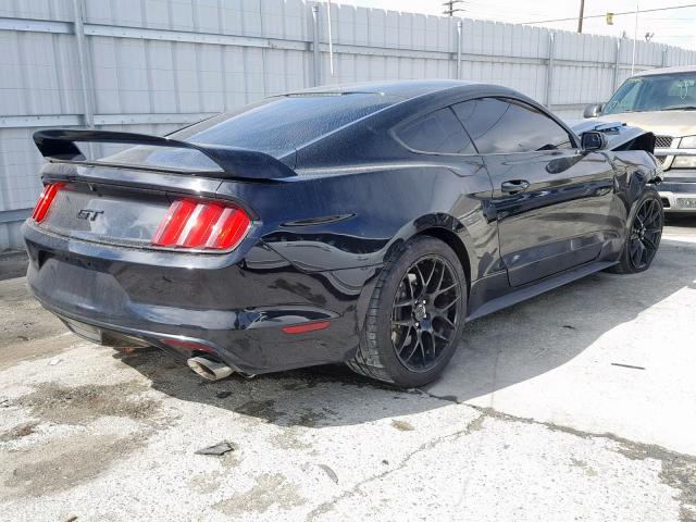 1FA6P8CFXH5235417 - 2017 FORD MUSTANG GT BLACK photo 4