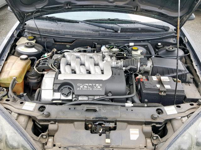 1ZWHT61L8X5648228 - 1999 MERCURY COUGAR V6 BLACK photo 7