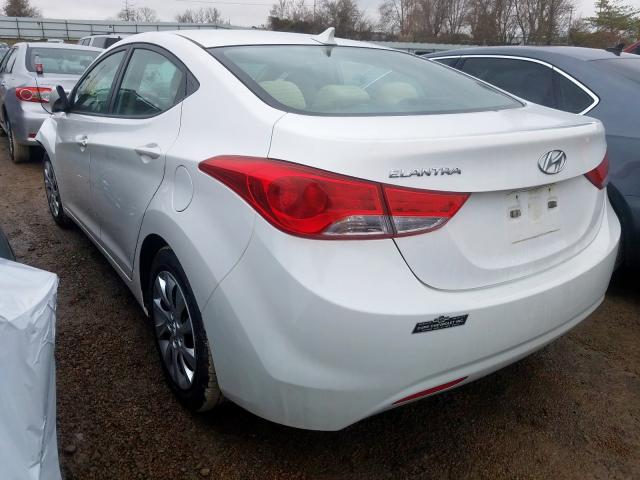 5NPDH4AE1DH222910 - 2013 HYUNDAI ELANTRA GLS  photo 3