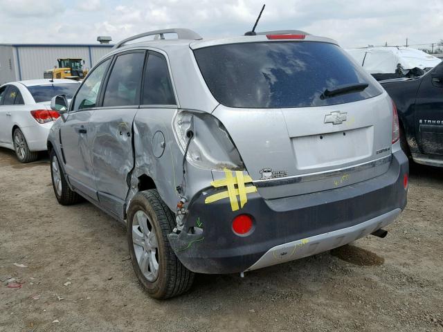 3GNAL1EK8ES557760 - 2014 CHEVROLET CAPTIVA LS 银色 照片 3