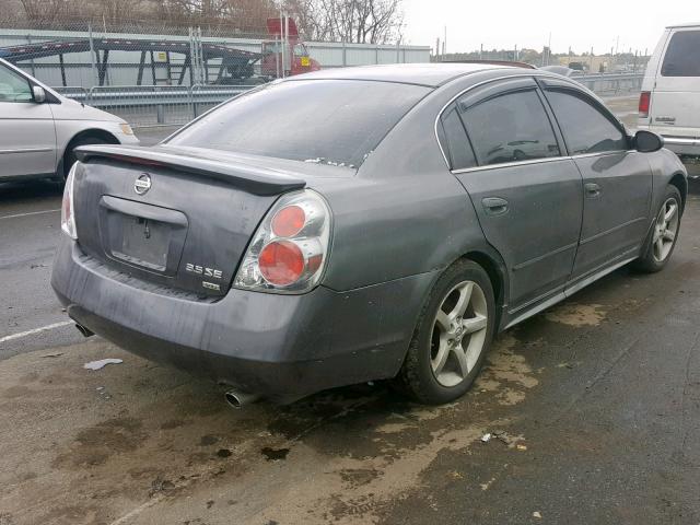 1N4BL11D66N342416 - 2006 NISSAN ALTIMA SE GRAY photo 4