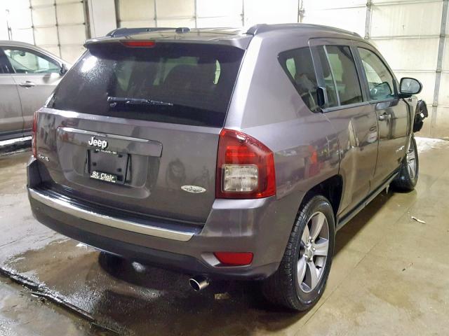 1C4NJDEB8HD170082 - 2017 JEEP COMPASS LA GRAY photo 4