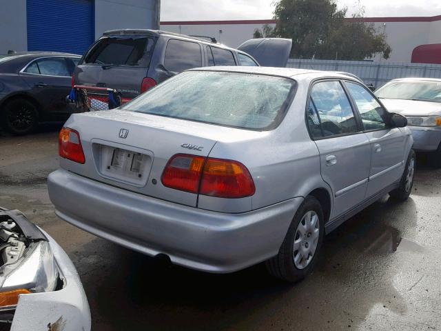 2HGEJ6614XH528282 - 1999 HONDA CIVIC BASE Gümüş foto 4