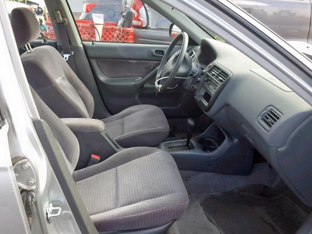 2HGEJ6614XH528282 - 1999 HONDA CIVIC BASE Gümüş foto 5