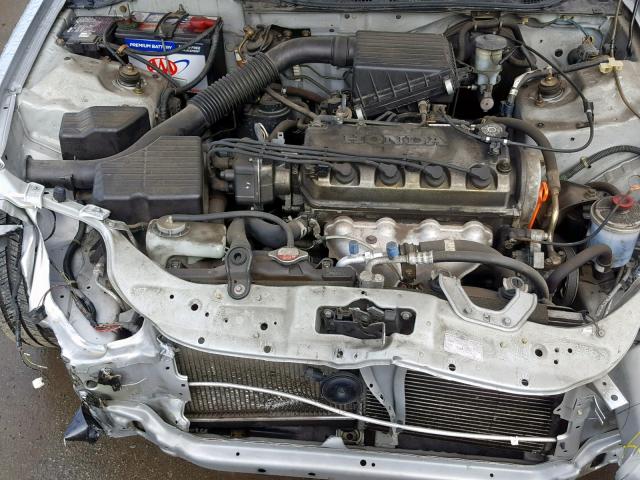 2HGEJ6614XH528282 - 1999 HONDA CIVIC BASE Gümüş foto 7