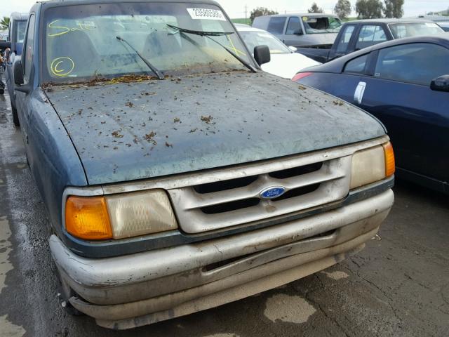 1FTCR10A6TPA51676 - 1996 FORD RANGER GREEN photo 1