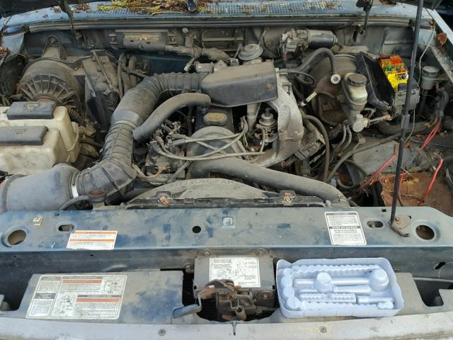 1FTCR10A6TPA51676 - 1996 FORD RANGER GREEN photo 7