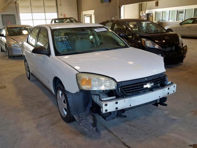 1G1ZS57F47F265920 - 2007 CHEVROLET MALIBU LS WHITE photo 1