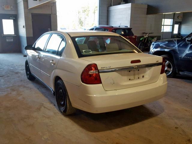 1G1ZS57F47F265920 - 2007 CHEVROLET MALIBU LS WHITE photo 3