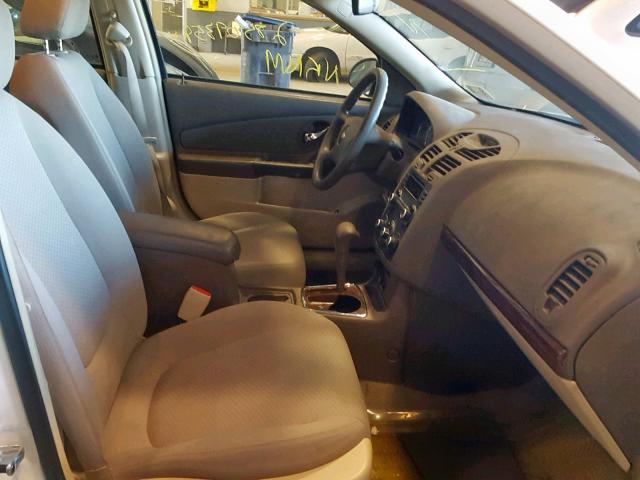 1G1ZS57F47F265920 - 2007 CHEVROLET MALIBU LS WHITE photo 5