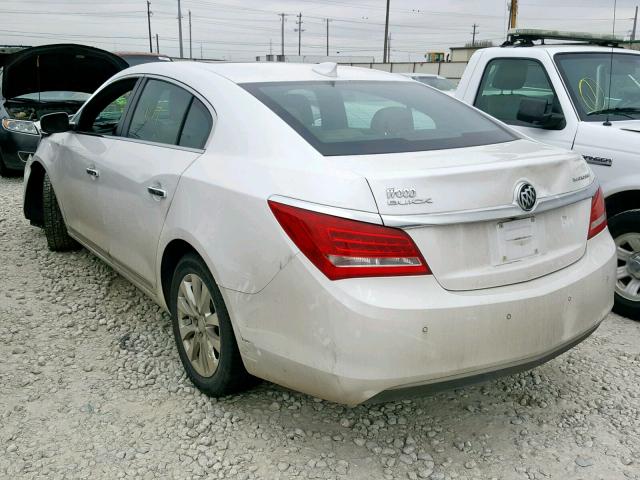 1G4GB5GRXFF254861 - 2015 BUICK LACROSSE WHITE photo 3