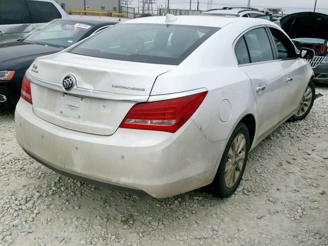 1G4GB5GRXFF254861 - 2015 BUICK LACROSSE WHITE photo 4