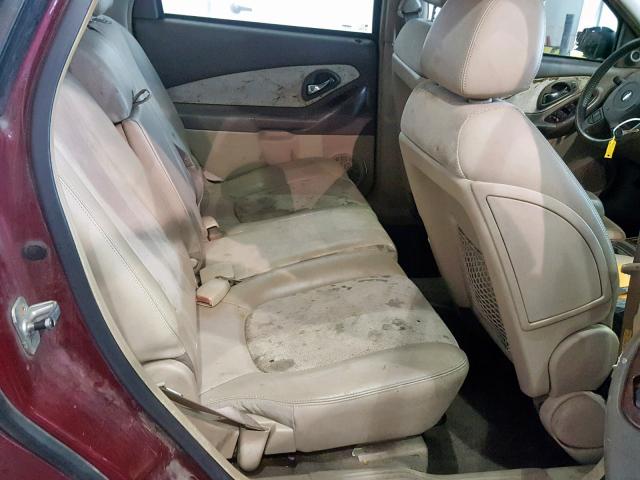 1G1ZU648X5F239602 - 2005 CHEVROLET MALIBU MAX 红色 照片 6
