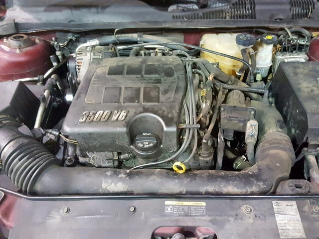 1G1ZU648X5F239602 - 2005 CHEVROLET MALIBU MAX 红色 照片 7