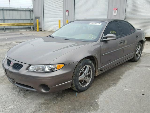 1G2WP52K32F212994 - 2002 PONTIAC GRAND PRIX BROWN photo 2
