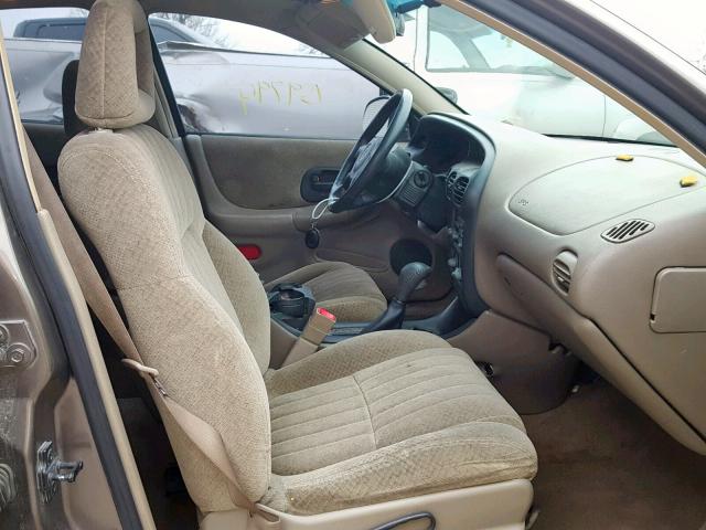 1G2WP52K32F212994 - 2002 PONTIAC GRAND PRIX BROWN photo 5