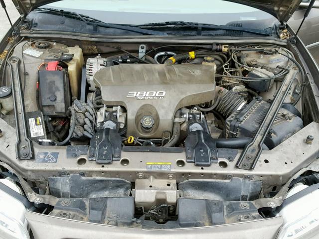 1G2WP52K32F212994 - 2002 PONTIAC GRAND PRIX BROWN photo 7