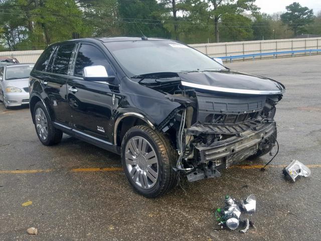 2LMDU68C58BJ29997 - 2008 LINCOLN MKX BLACK photo 1