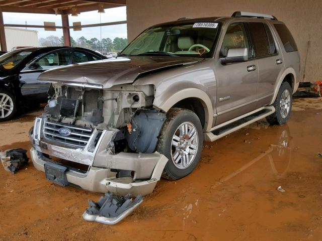 1FMEU648X6UB67489 - 2006 FORD EXPLORER E BROWN photo 2