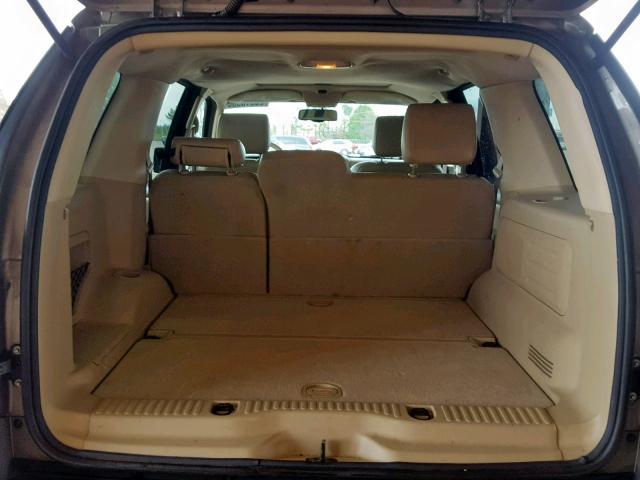 1FMEU648X6UB67489 - 2006 FORD EXPLORER E BROWN photo 9