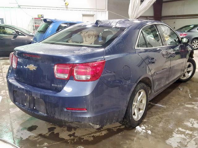 1G11B5SA6DF352531 - 2013 CHEVROLET MALIBU LS BLUE photo 4